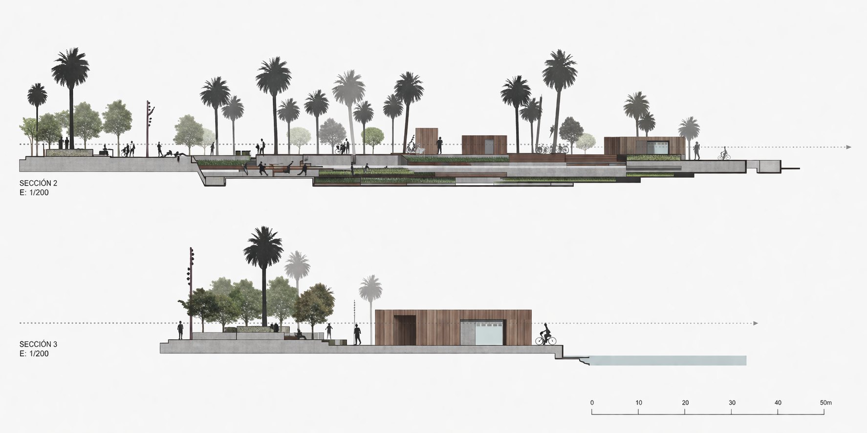 Espacio Público Puerto Real — proyecto de AG arquitectos · Romén Álvarez Cabrera