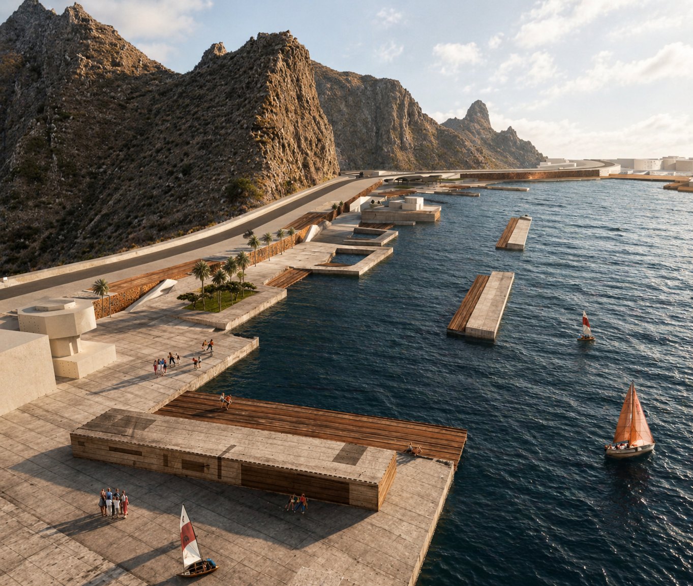 Frente Marítimo Valleseco — proyecto de AG arquitectos · Romén Álvarez Cabrera