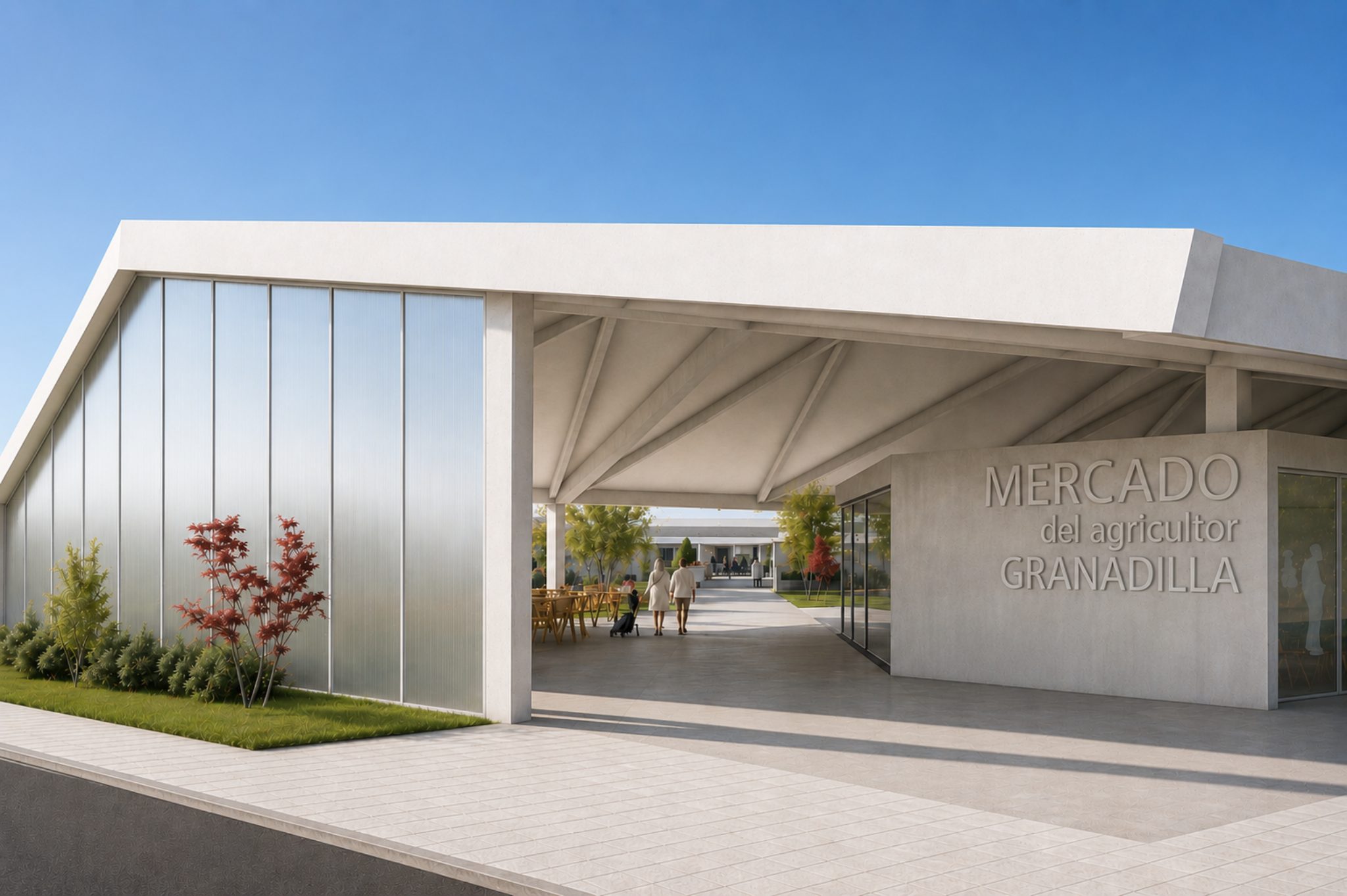 Mercado del Agricultor — proyecto de AG arquitectos · Romén Álvarez Cabrera