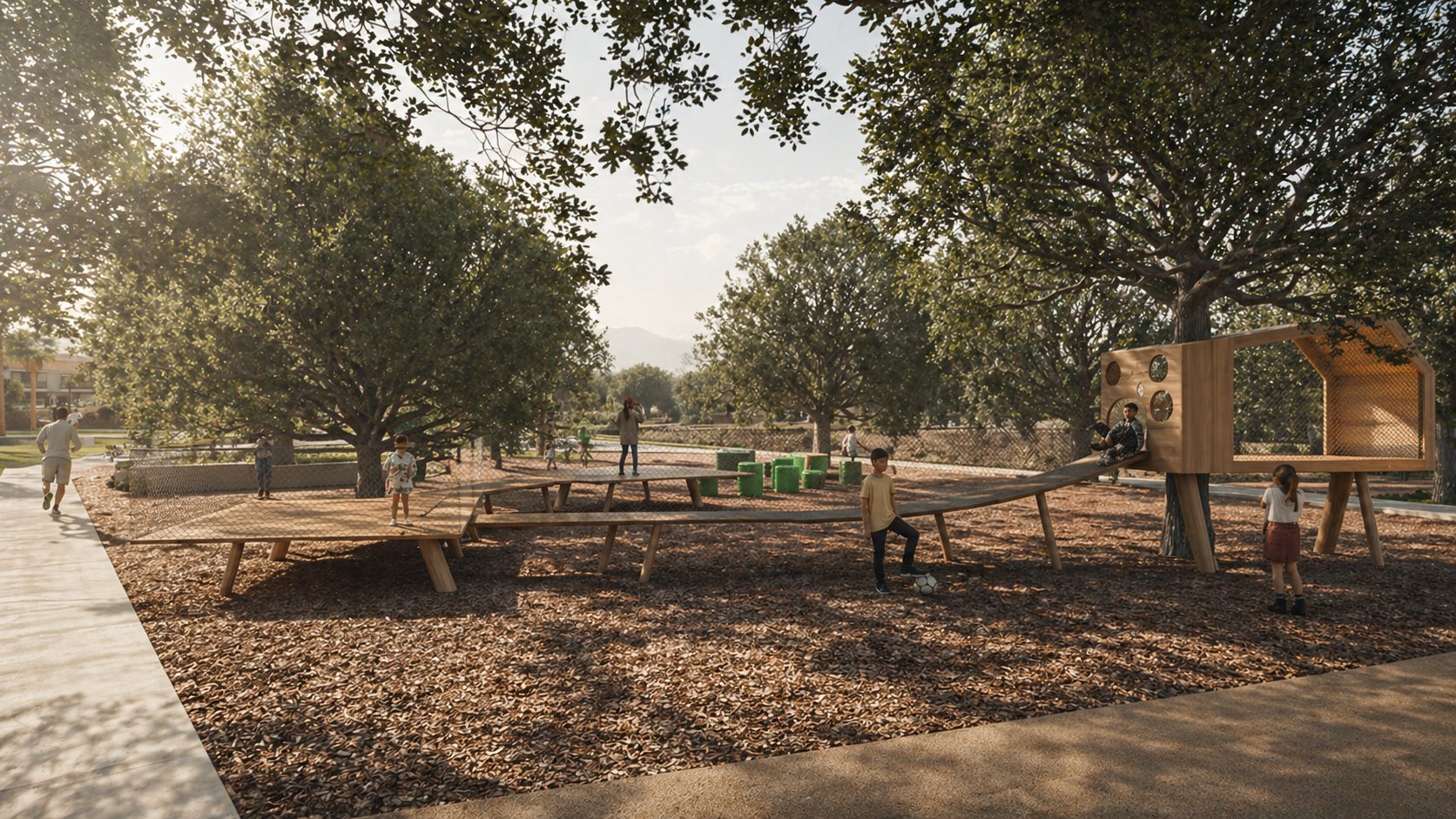 Parque del Cedro — proyecto de AG arquitectos · Romén Álvarez Cabrera