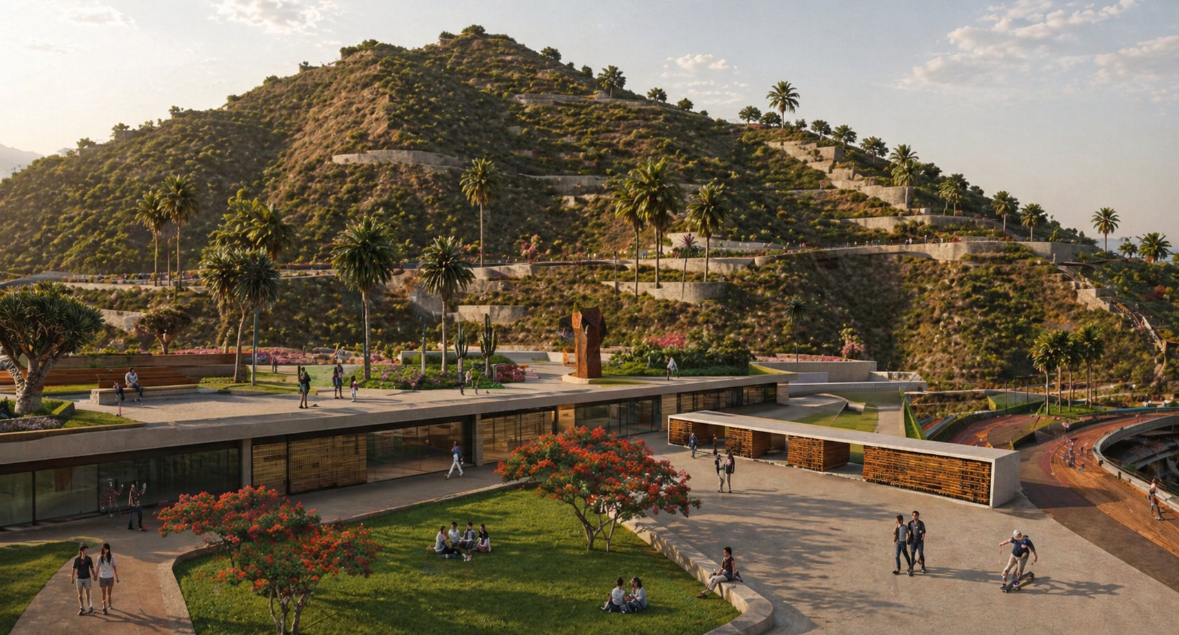 Puerto de la Estaca — proyecto de AG arquitectos · Romén Álvarez Cabrera