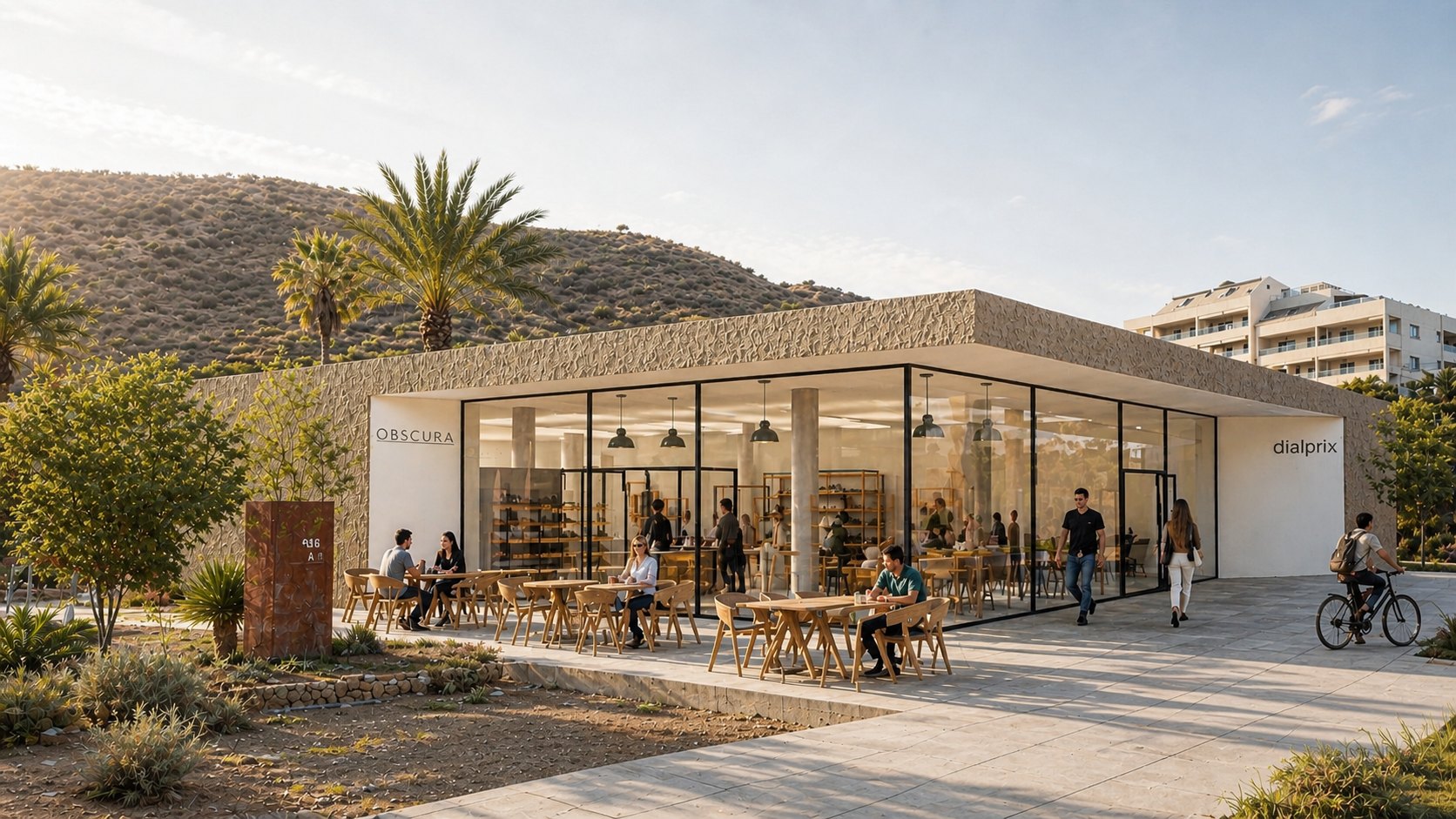Edificio Comercial — proyecto de AG arquitectos · Romén Álvarez Cabrera