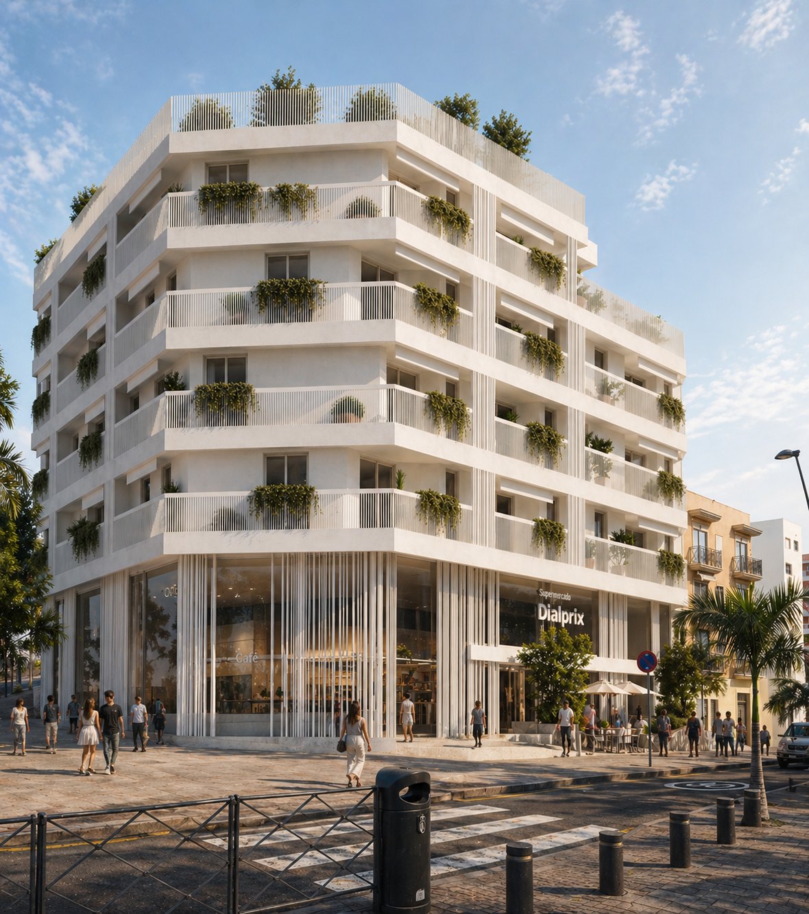 Edificio Residencial — proyecto de AG arquitectos · Romén Álvarez Cabrera