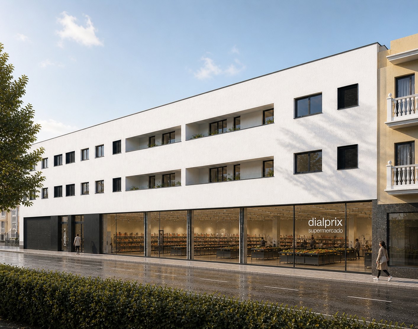 Edificio Residencial — proyecto de AG arquitectos · Romén Álvarez Cabrera