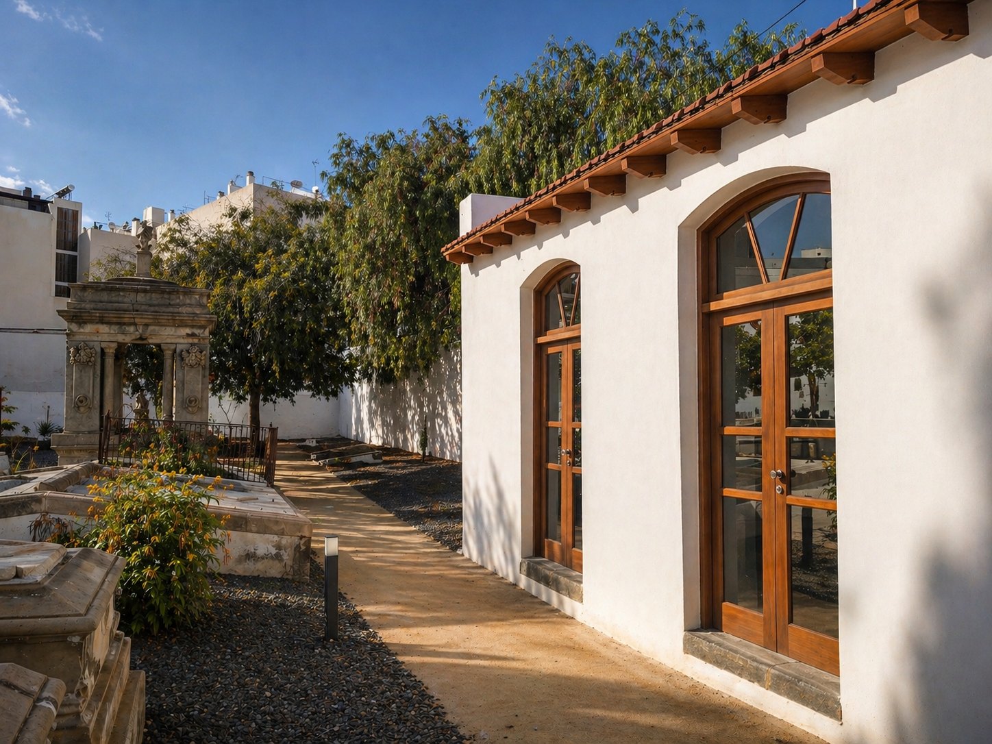 Cementerio de San Rafael y San Roque — proyecto de AG arquitectos · Romén Álvarez Cabrera